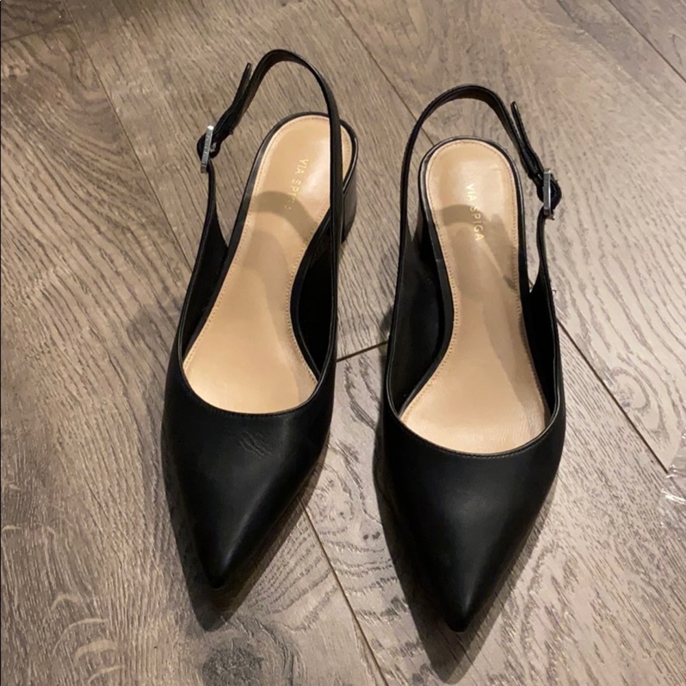 Via spiga low heeled pumps